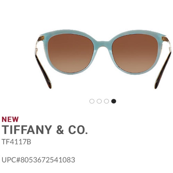 🆕NEW▪️TIFFANY & CO. Heart Aviator Gold - Blue - Picture 6 of 8